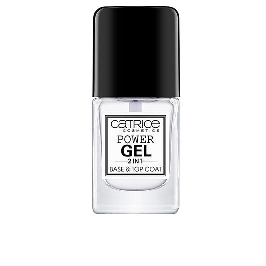 Catrice Power Gel 2 In 1 Base And Top Coat For Nails Long Lasting Vegan Shine