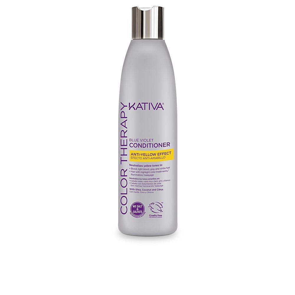 Kativa Blue Violet Conditioner Anti Yellow Effect For Silky Shiny Hair