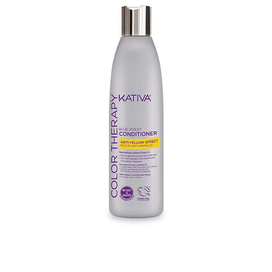 Kativa Blue Violet Conditioner Anti Yellow Effect For Silky Shiny Hair