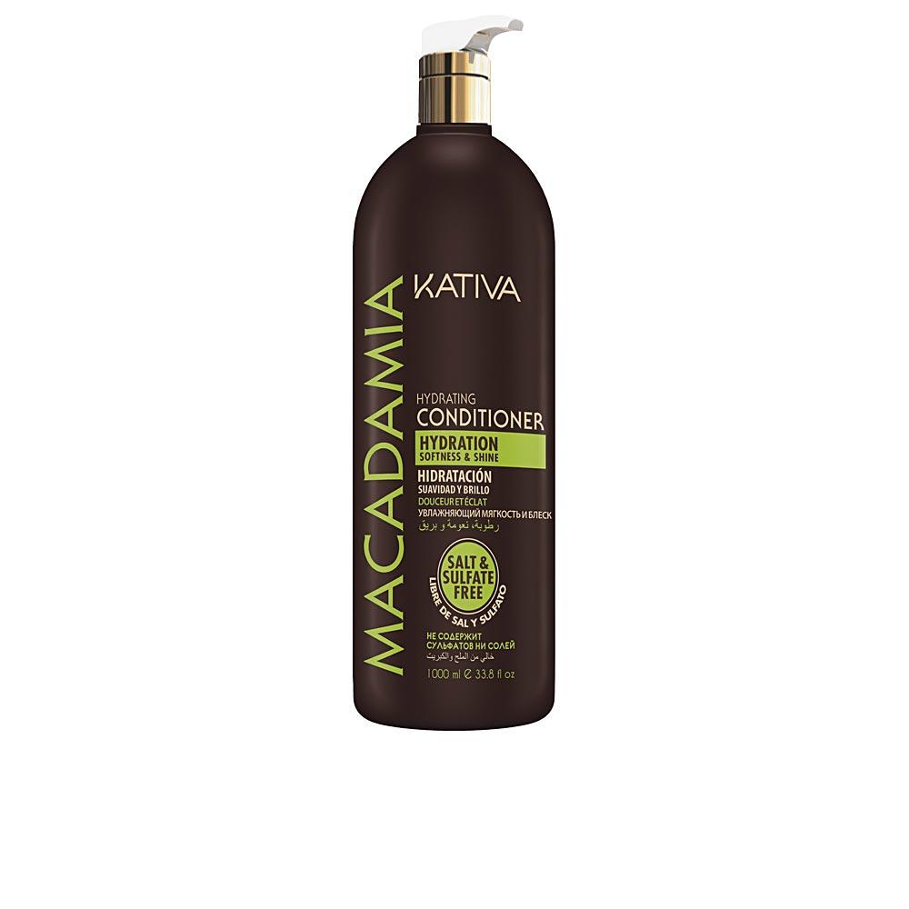 Kativa Macadamia Kativa Hydrating Hair Conditioner Silky And Shiny