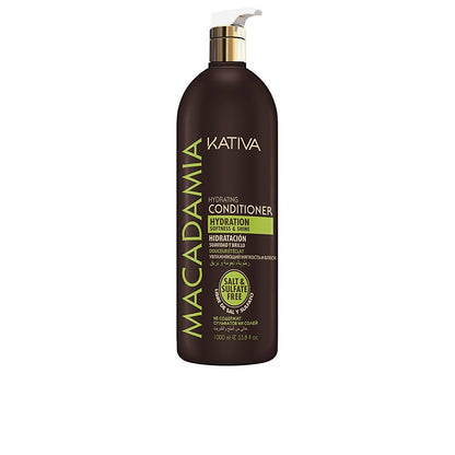 Kativa Macadamia Kativa Hydrating Hair Conditioner Silky And Shiny