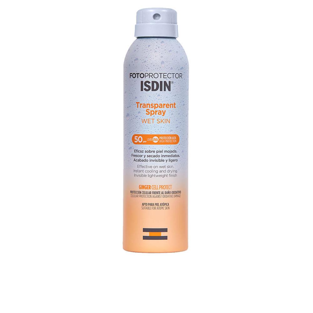 Isdin Fotoprotectores Isdin Wet Skin Sunscreen Spray SPF50 Plus Total UVA UVB Protection