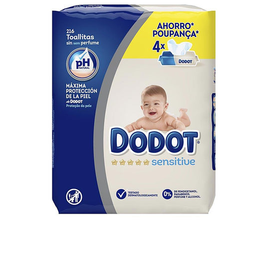 Dodot Dodot Sensitive Ph Baby Wipes Natural PH Balance