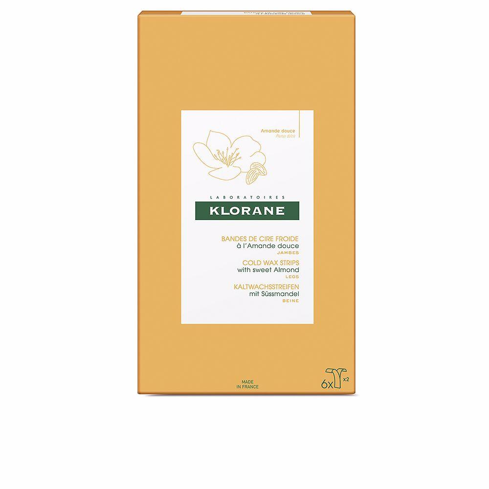 Klorane A La Almendra Dulce Cold Wax Strips Silky Skin In Minutes