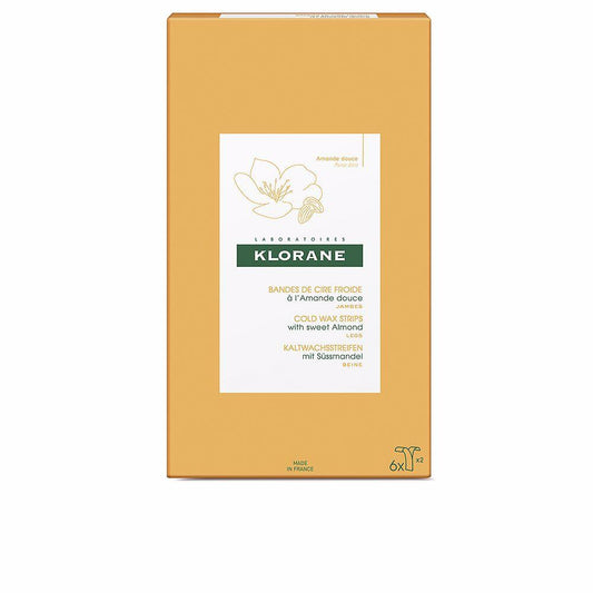 Klorane A La Almendra Dulce Cold Wax Strips Silky Skin In Minutes