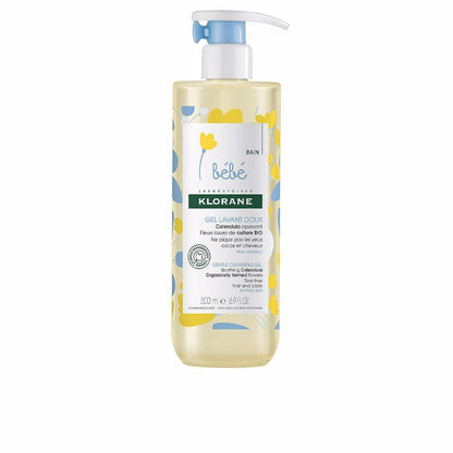 Klorane Béb é Gentle Cleansing Gel For Hair And Body Gentle And Natural Care