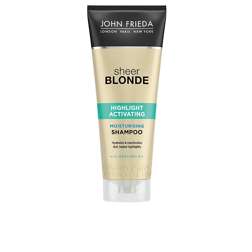 John Frieda Sheer Blonde Moisturizing Shampoo For Blonde Hair Radiant Blonde Shine