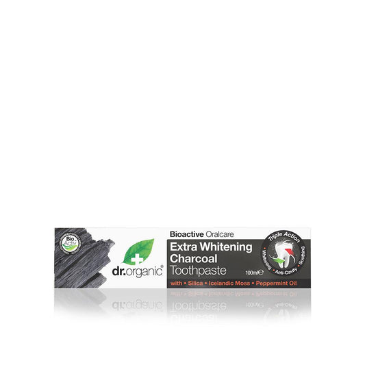 Dr Organic Carbón Dr Organic Toothpaste Clean White Smile
