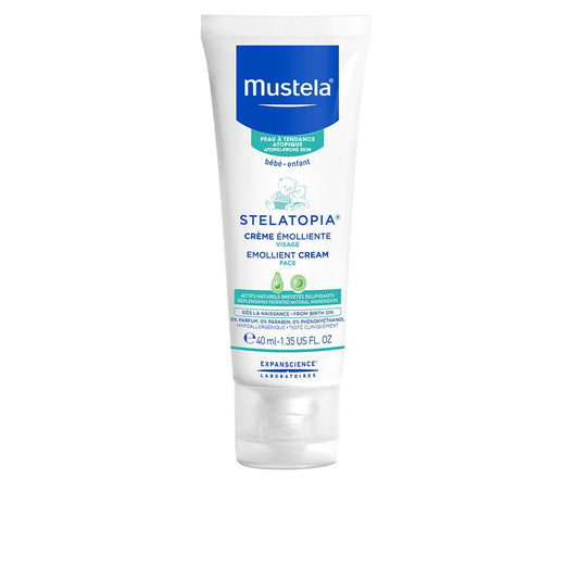 Mustela Stelatopia Emollient Facial Cream Soothes And Hydrates Skin