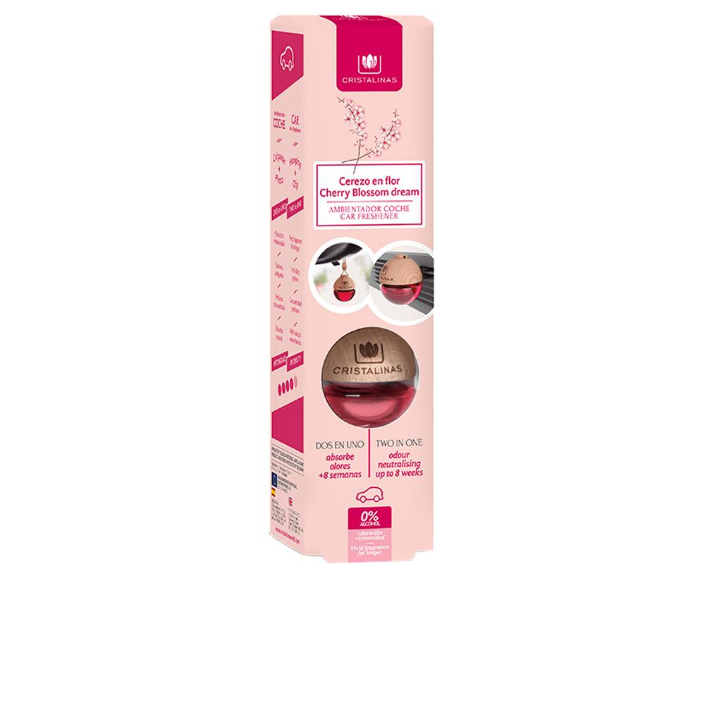 Cristalinas Coche Cristalinas Car Air Freshener Crystalline Cherry Enchanting Cherry Blossom Aroma