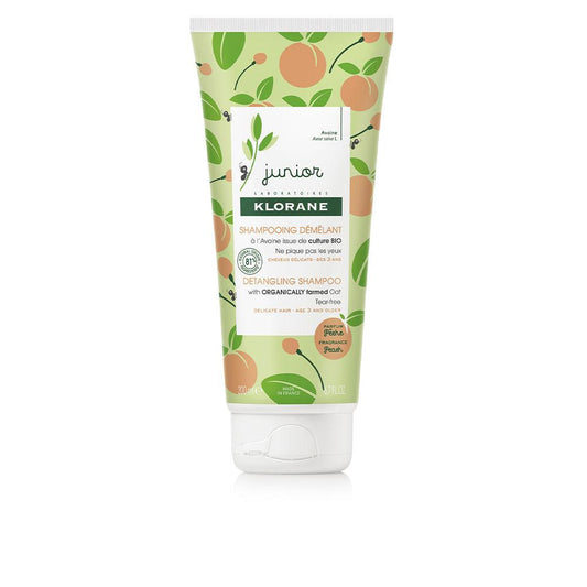 Klorane Klorane Junior Detangling Shampoo For Kids With Peach Scent Soft Nourished Hair