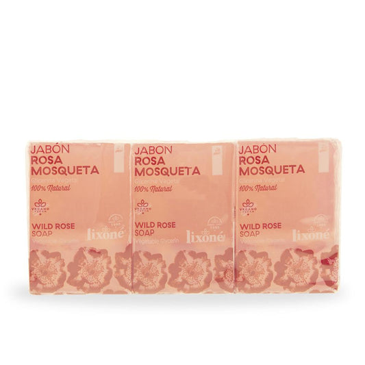 Lixone Rosa Mosqueta Lixone Soap For Sensitive Skin Rich Lather For Daily Use