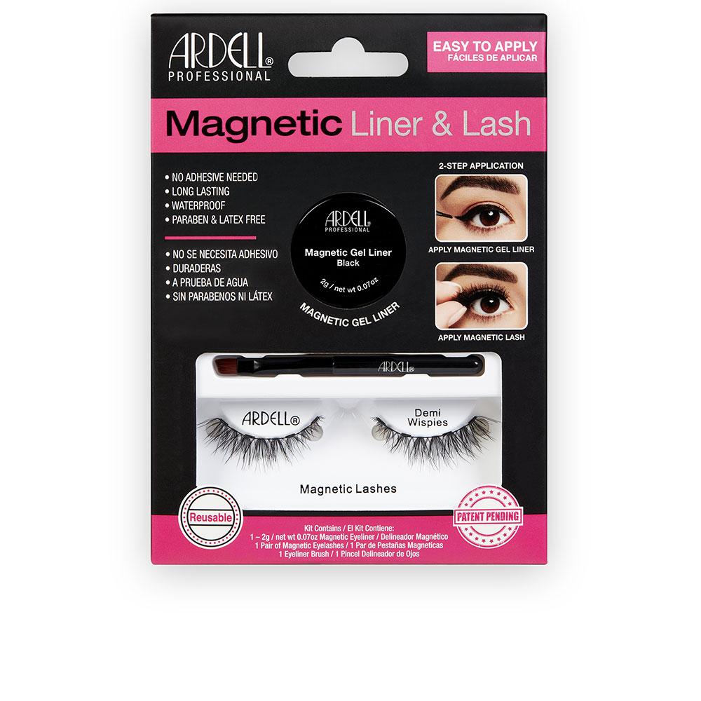 Ardell Magnetic Liner & Lash Eye Makeup Set Gel Liner And Magnetic Lashes Magnetic Bond For Perfect Look