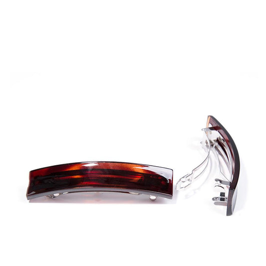 Inca Inca Pasador Hair Clip French Shell Chic Brown Elegant Design