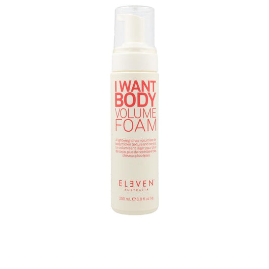 Eleven Australia I Want Body Hair Volume Foam Boosts Volume Without Crunch
