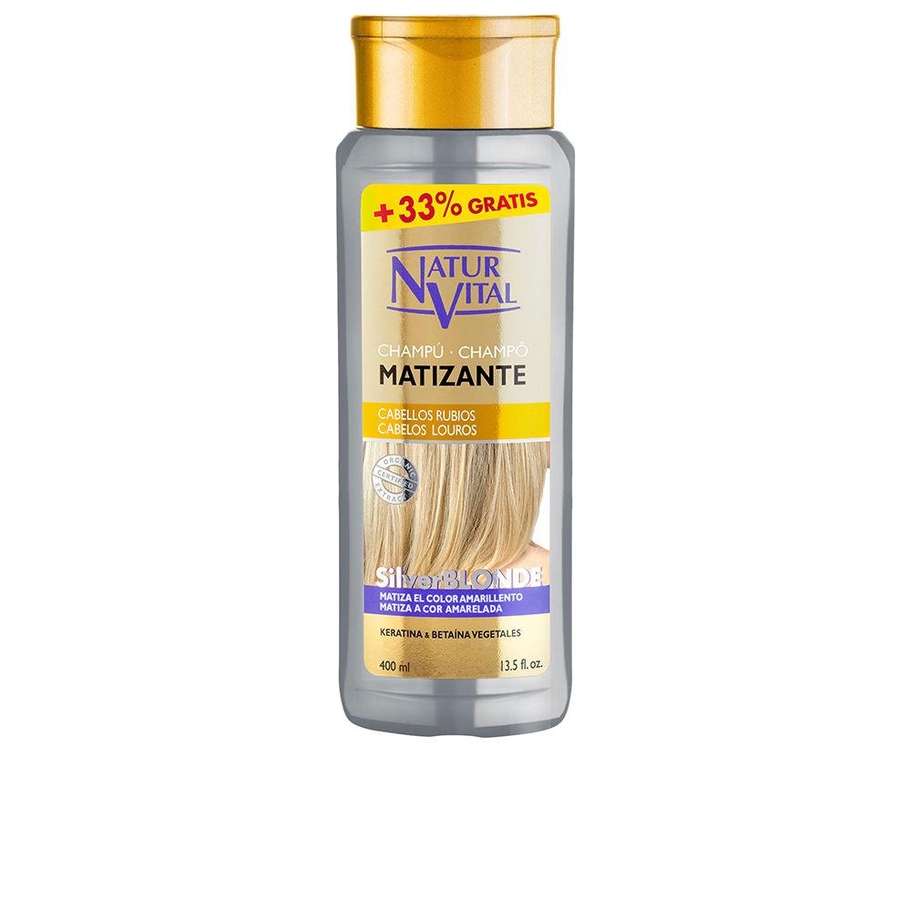 Natur Vital Silver Blonde Mattizing Shampoo Silky And Radiant Hair