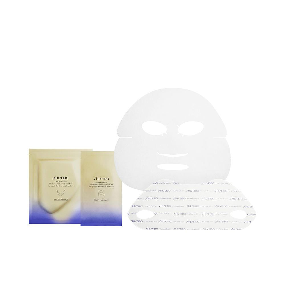 Shiseido Vital Perfection Liftdefine Radiance – mască, 6 buc.
