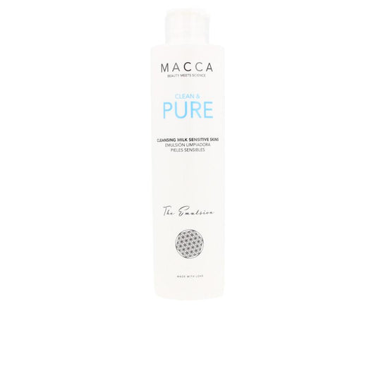 Macca Clean & Pure Cleansing Milk For Sensitive Skin Gentle Soothing Formula