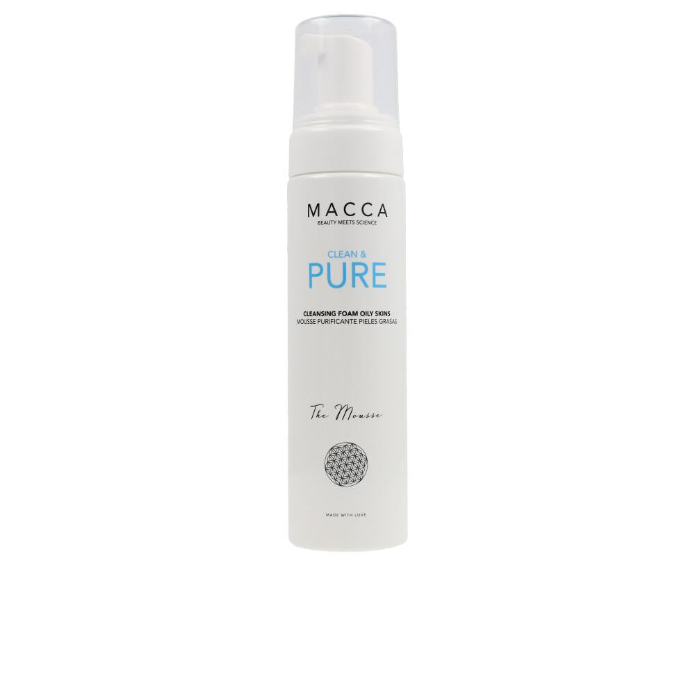 Macca Clean & Pure Cleansing Foam For Oily Skin Oil Regulation