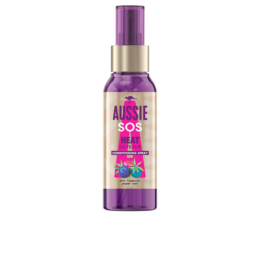 Aussie Sos Aussie Heat Protector Leave In Spray For Hair Effective Heat Defense