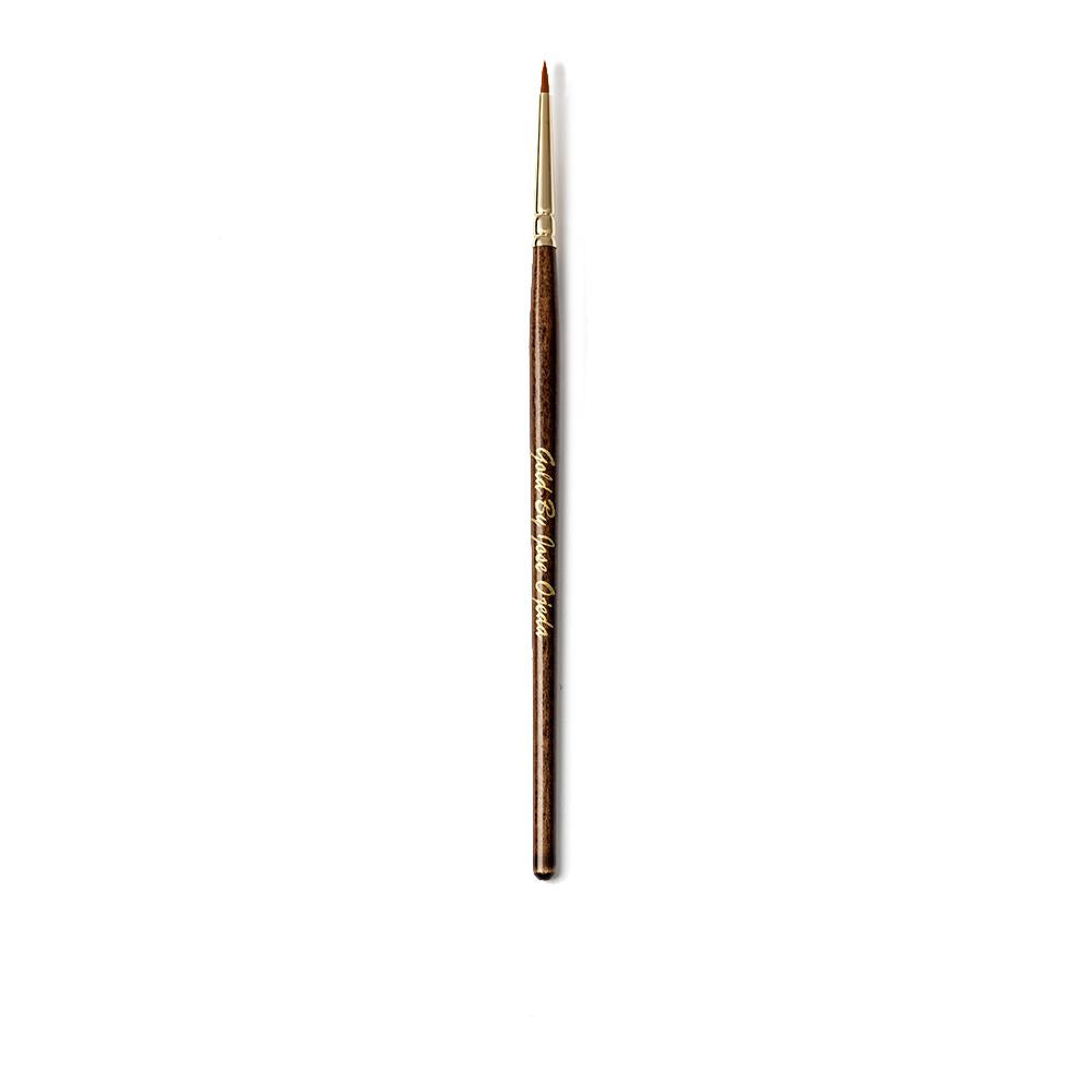 Gold By Jose Ojeda Gold Pincel Eyeliner Brush Chocolate Precision Lining Application
