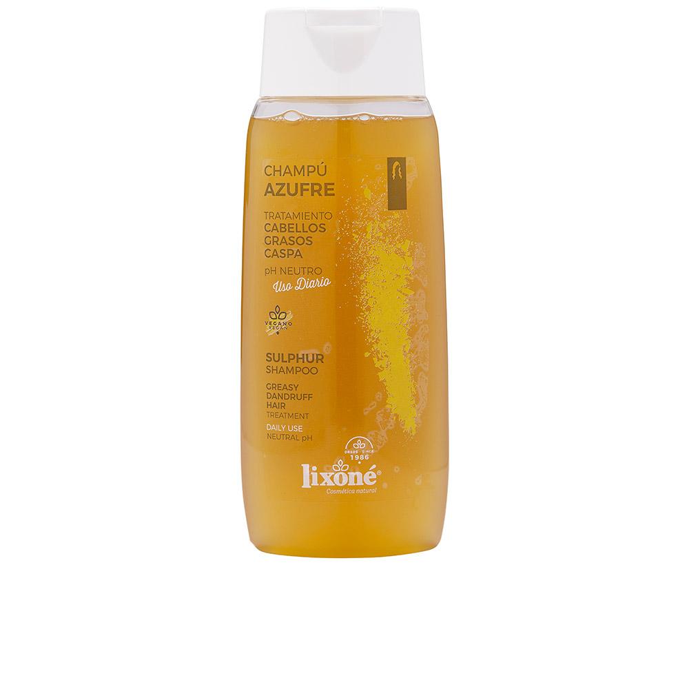 Lixone Azufre Vegan Anti Oily Dandruff Shampoo Fresh Scalp Smooth Shine