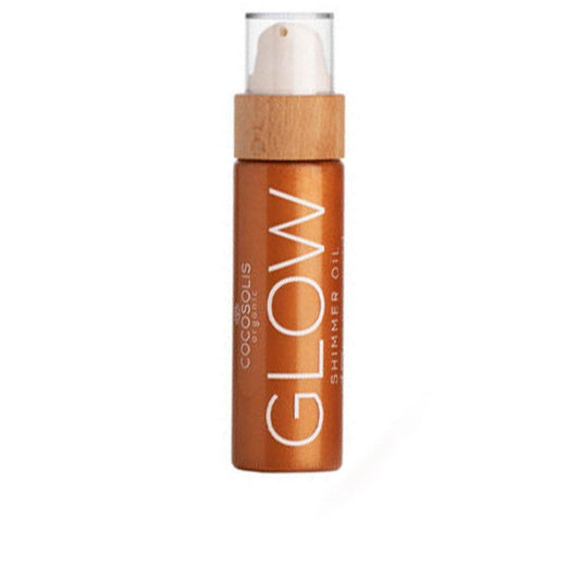 Cocosolis Sun Tan & Body Oil Moisturizing Shimmer Oil Reveal Your Natural Glow