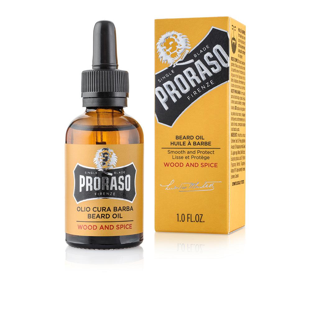 Proraso Wood And Spice Beard Oil Softness And Comfort