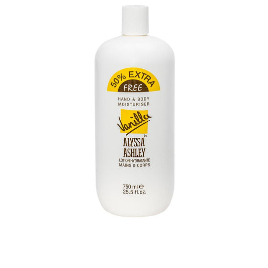 Alyssa Ashley Vanilla Hand And Body Moisturiser Silky And Radiant Skin