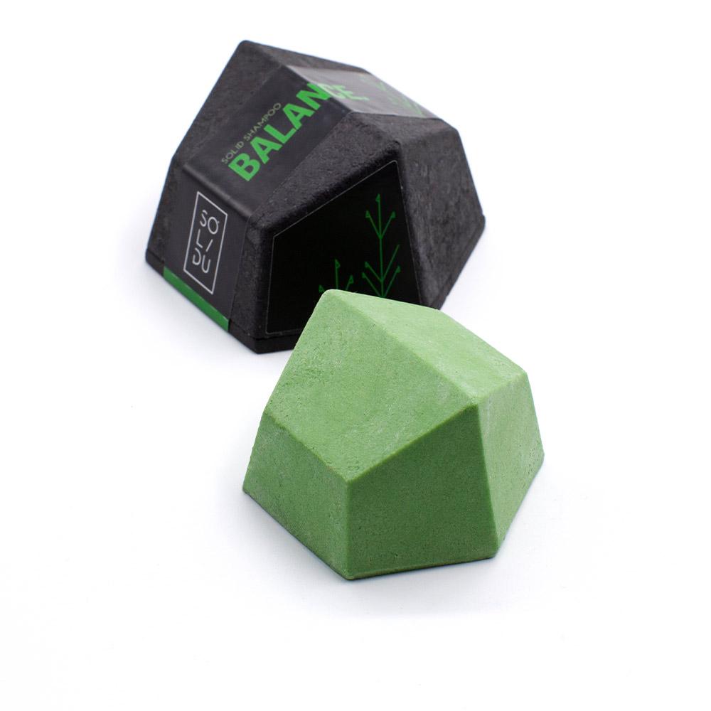 Solidu Shampoos Solidu Shampoo Bar For Oily Hair With Rosemary And Mint Natural And Effective Care