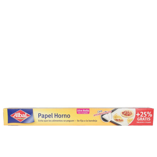 Albal Papel Horno Baking Paper Nonstick And Water Resistant Mess Free Oven Cooking