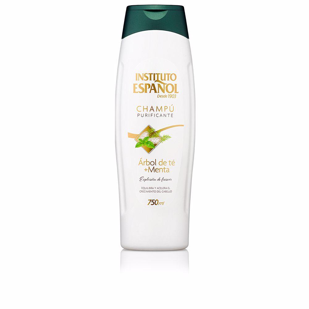Instituto Español Ie Champús Suaves Purifying Shampoo Tea Tree And Mint Healthy Scalp Radiance