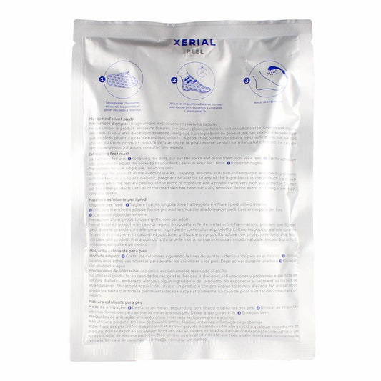 Svr Laboratoire Dermatologique Xerial Peel Foot Mask Exfoliates And Hydrates