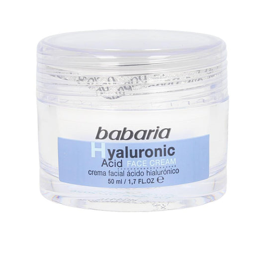 Babaria Hyaluronic Acid Facial Cream Ultra Hydrating Maximum Hydration And Elasticity