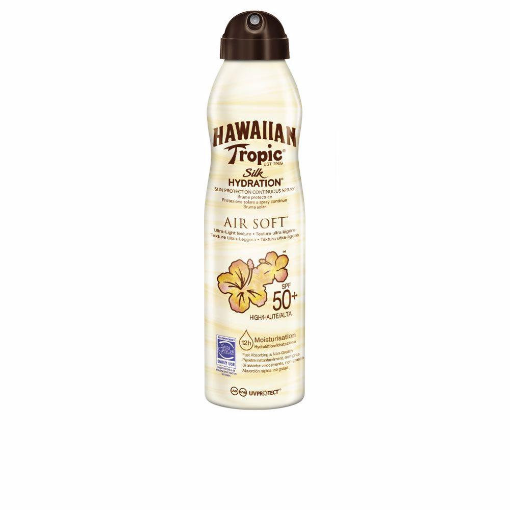 Hawaiian Tropic Silk Air Soft Sunscreen Spray Advanced SPF50 Protection