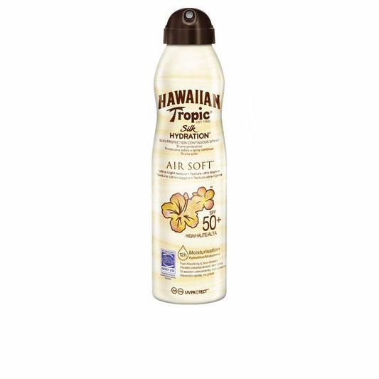 Hawaiian Tropic Silk Air Soft Sunscreen Spray Advanced SPF50 Protection