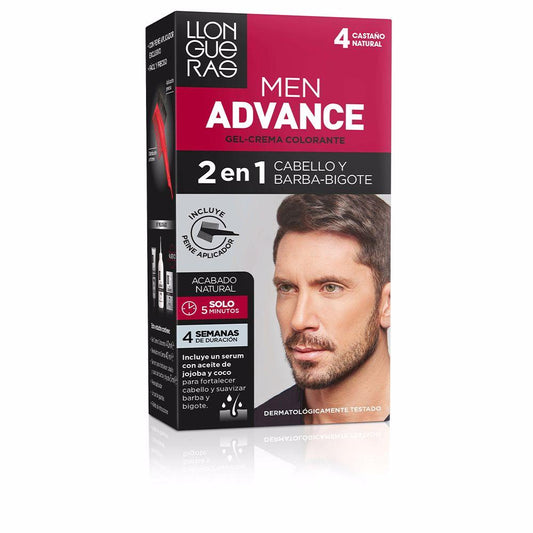 Llongueras Men Advance – cremă, 1 buc. – 4-natural brown 1 buc.