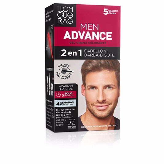 Llongueras Men Advance – cremă, 1 buc. – 5-light brown 1 buc.