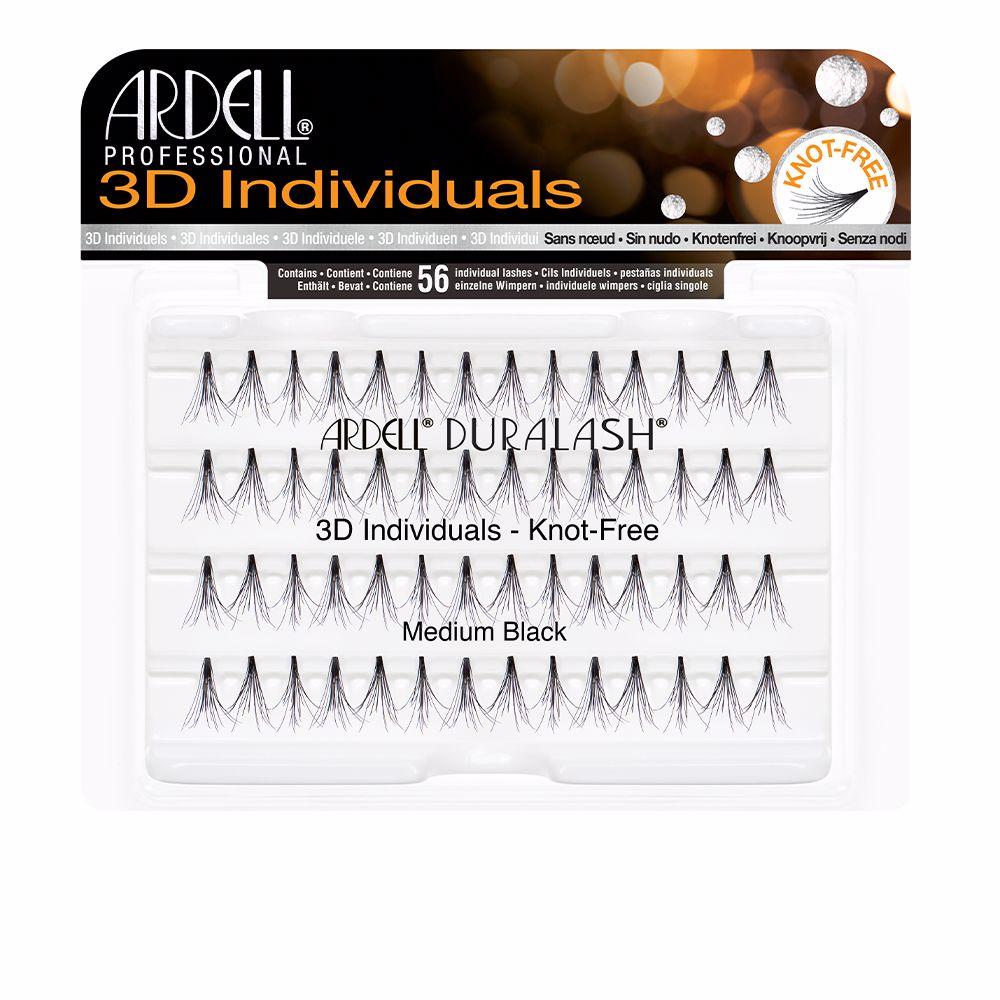 Ardell Pestañas Postizas Individual 3D False Eyelashes Long Black Captivating Gaze