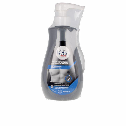 Veet Men Hair Removal Gel Cream For Sensitive Skin Silky Skin In 10 Minutes