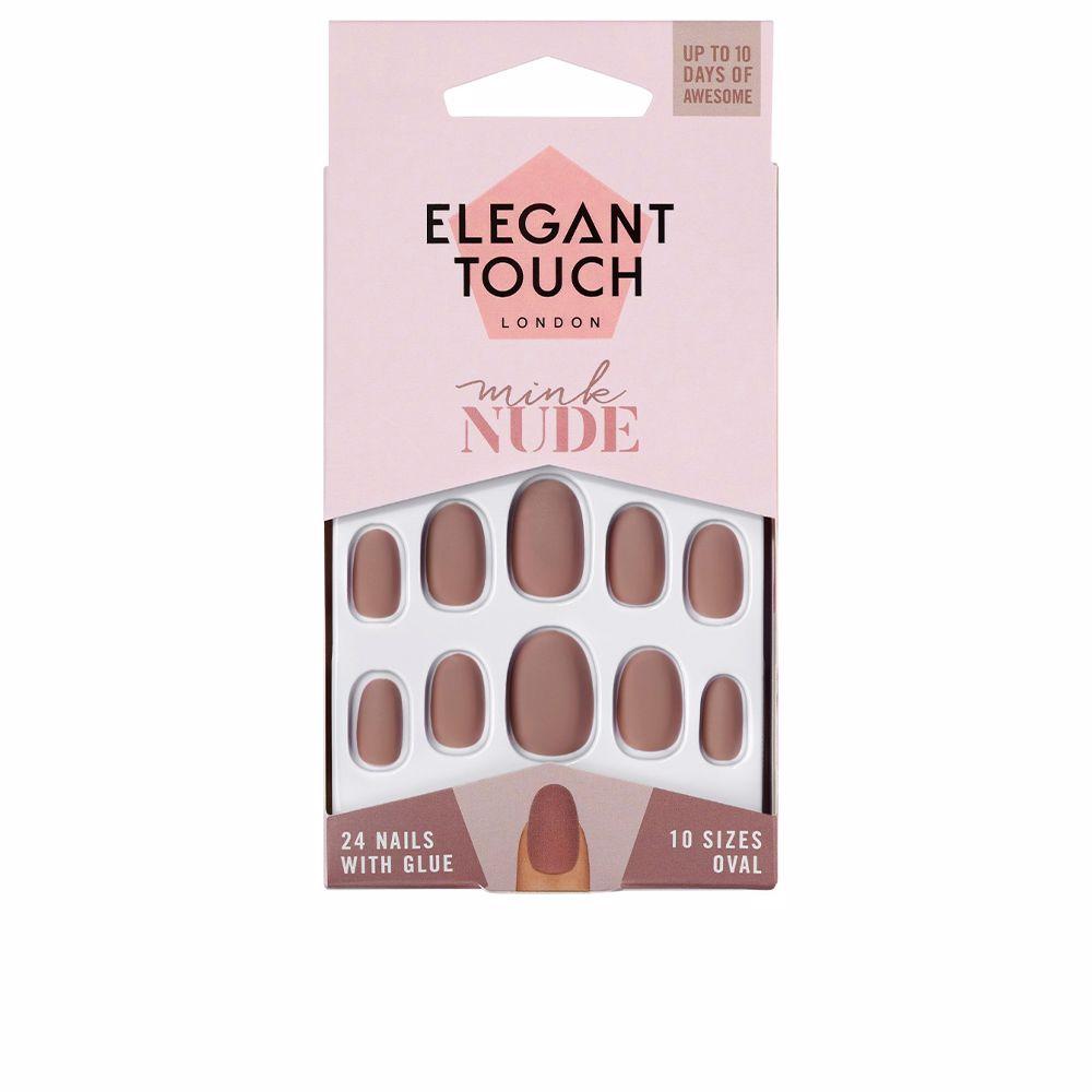 Elegant Touch Polished Colour – lac de unghii, 24 buc. – mink nude