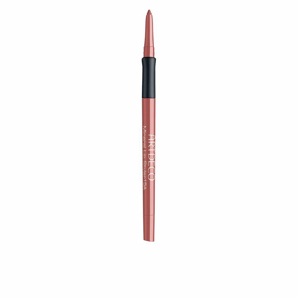 Artdeco Mineal Labial Lip Styler Cosmetic Rose Red Smudge Proof Vibrant Look