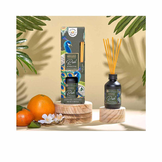 La Casa De Los Aromas Ambientador – parfum pentru casă, 100 ml – naranja & ámbar 100 ml