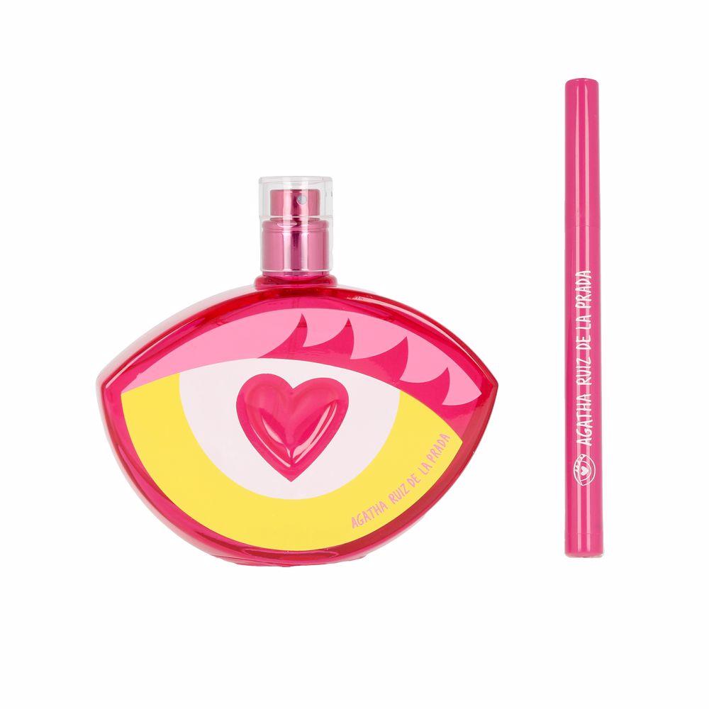 Agatha Ruiz De La Prada Look Set Perfume Eau De Toilette And Eyeliner Youthful Bold Appeal