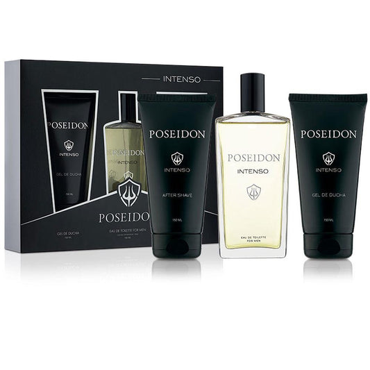 Poseidon Poseidon Intenso Eau De Toilette Perfume Set 3 Pcs Distinctive Masculine Elegance