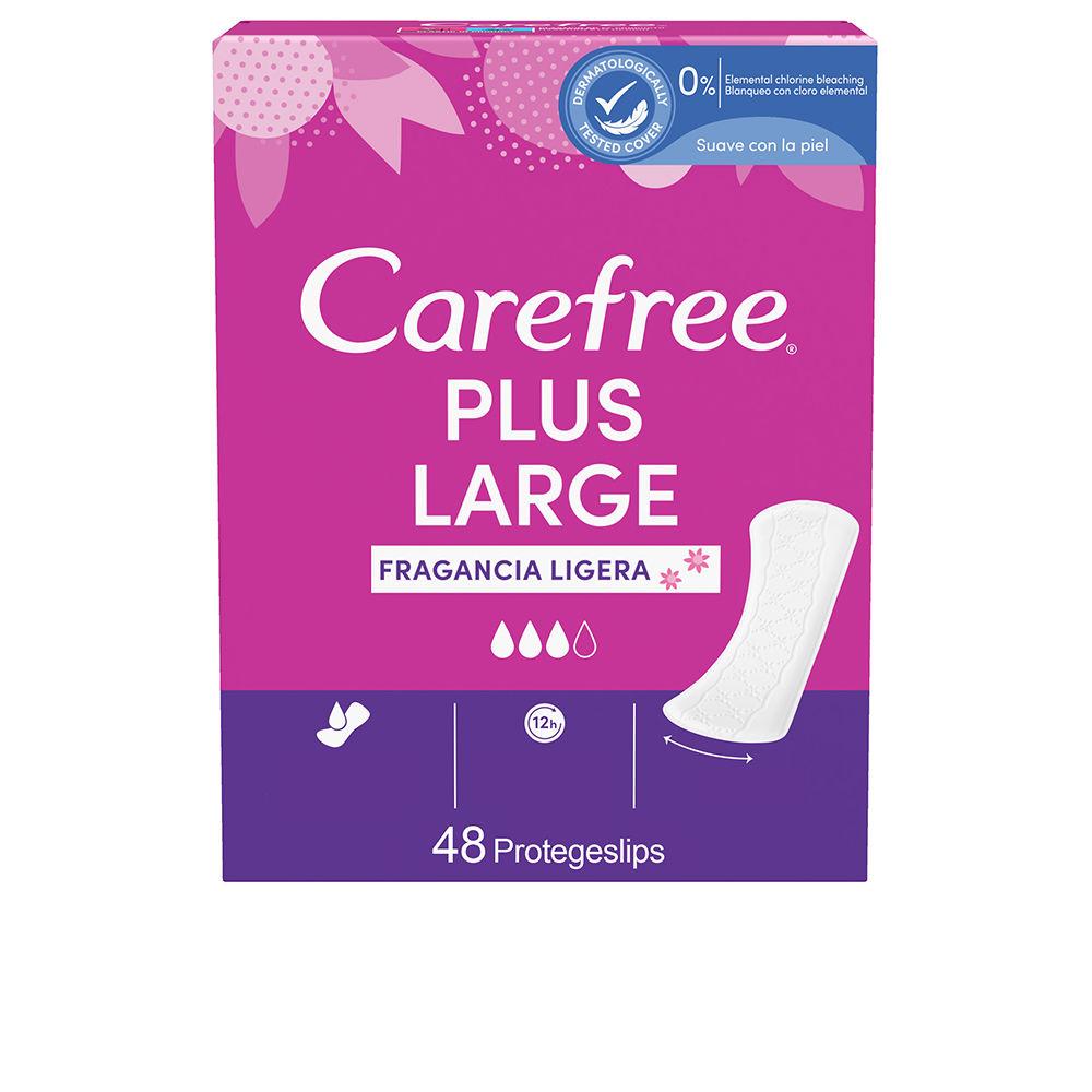 Carefree Plus Panty Liners Light Scented Extra Coverage