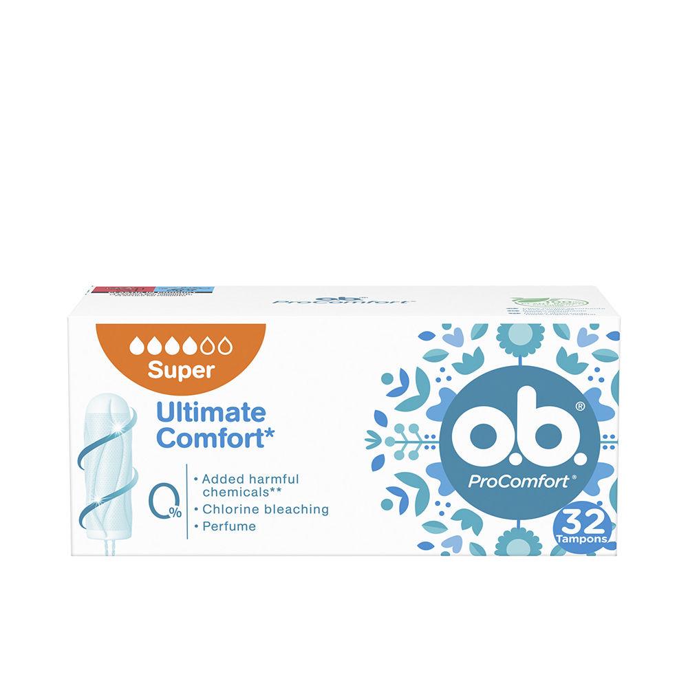 O.b. Procomfort Super Tampon Maximum Comfort And Protection