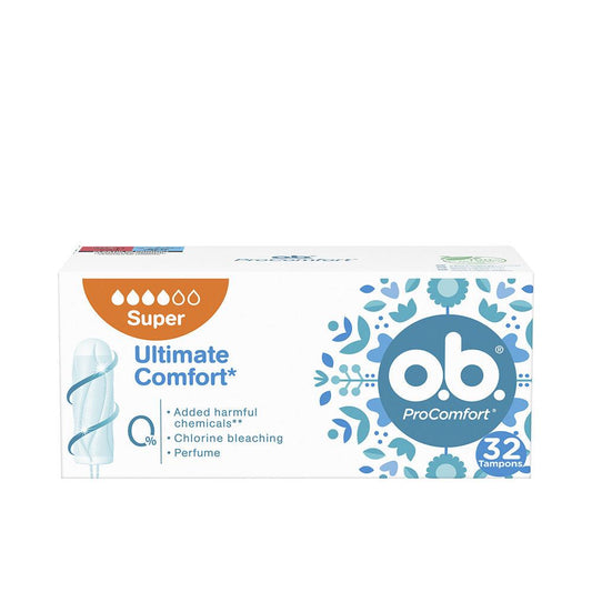 O.b. Procomfort Super Tampon Maximum Comfort And Protection