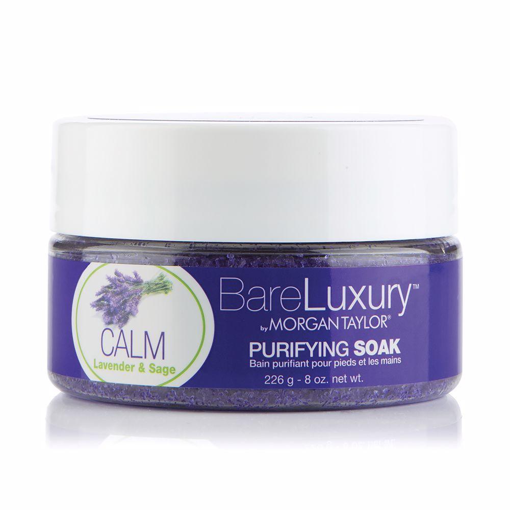 Morgan Taylor Bare Luxury Calm Lavender And Sage Soak Treatment