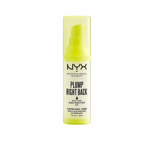 Nyx Professional Make Up Plump Right Back Primer And Serum Vegan Hydration